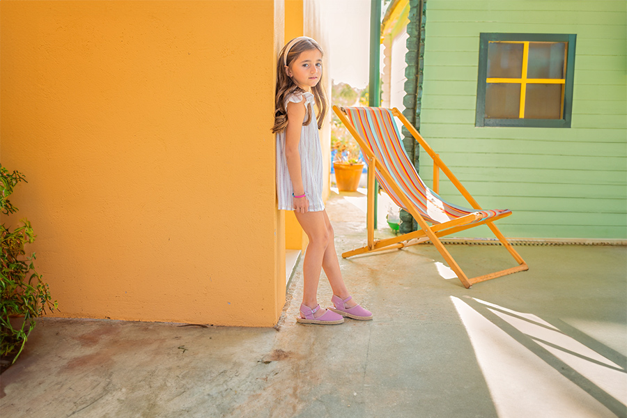 Espadrilles Enfant avec fermeture à boucle
