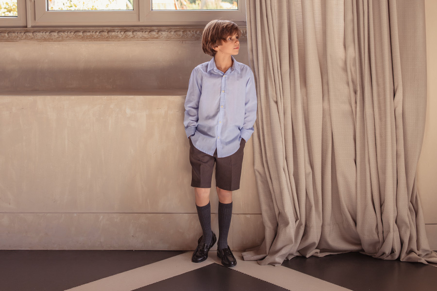 Mocassins en Cuir pour Garçon