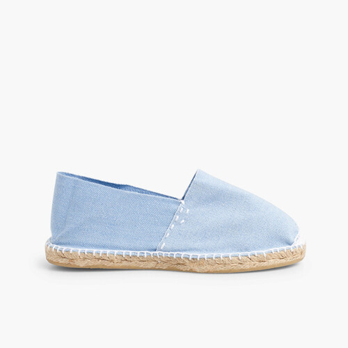 Espadrilles pour Parents et Enfants  Bleu Ciel