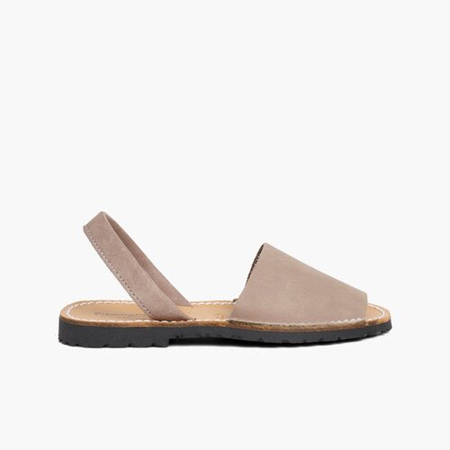 Sandales Avarcas Nubuck Taupe