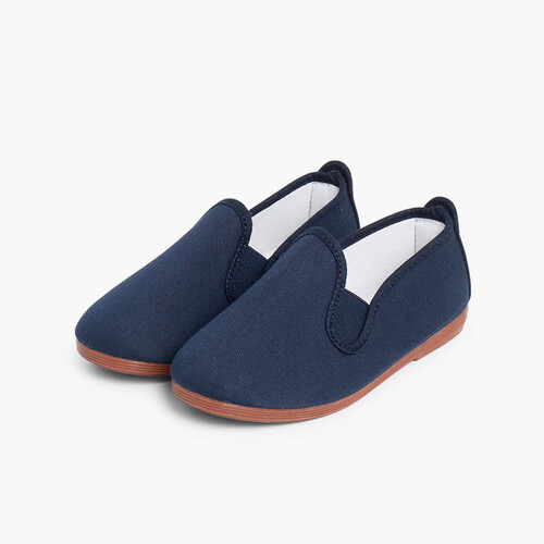 Baskets kung-fu camping Bleu Marine