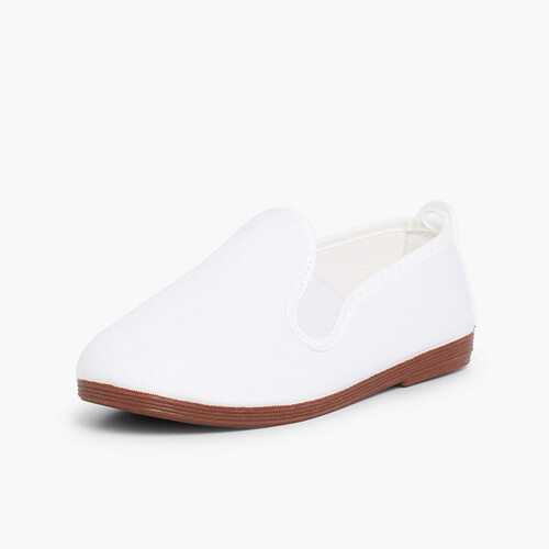 Baskets kung-fu camping Blanc