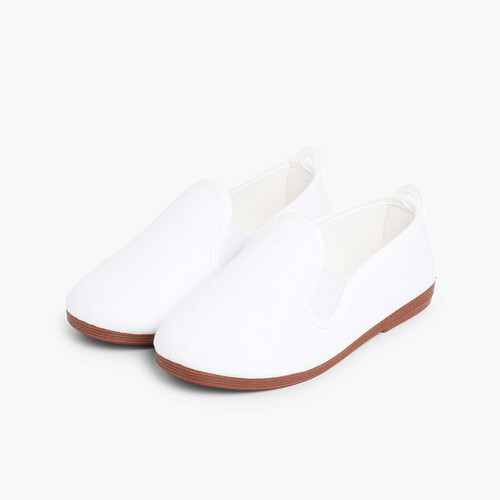 Baskets kung-fu camping Blanc