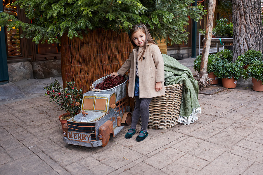 Chaussures Babies Fille en Velours Fermeture à Boucle