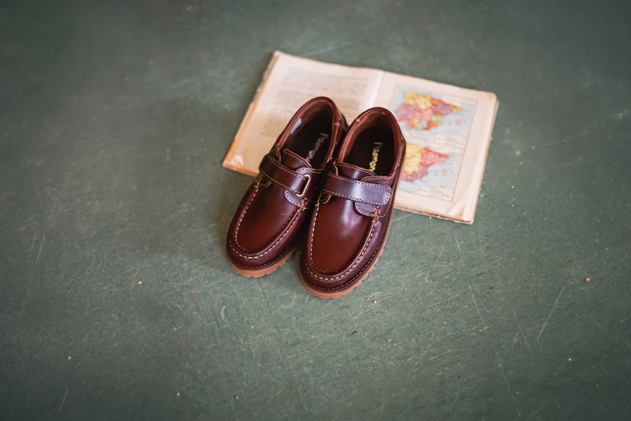 Chaussures bateau pour Garçon avec Scratch
