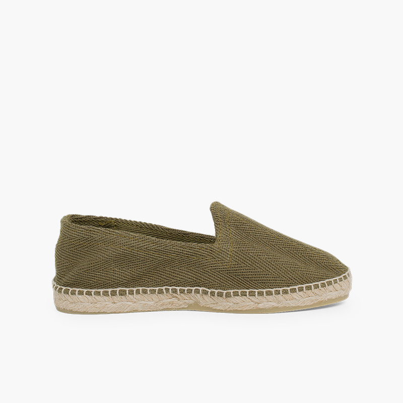 Espadrilles Grandes Tailles 34-45 Kaki