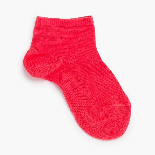 Chaussettes Courtes Couleurs Unies CONDOR Été Corail