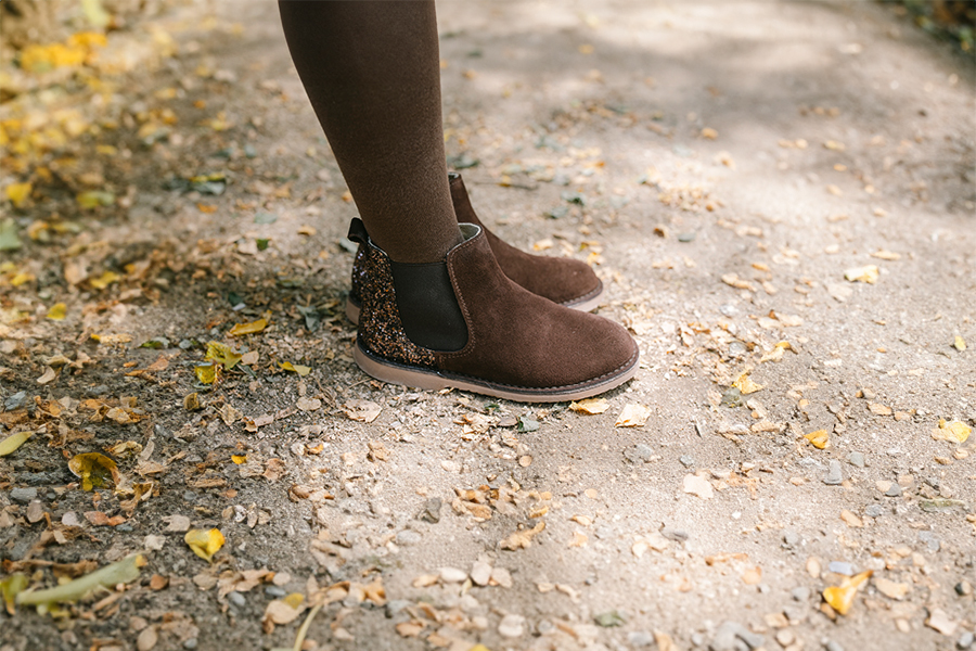 Bottines Chelsea Fille et Femme Glitter