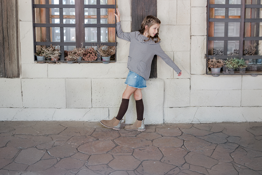 Bottines Chelsea Fille et Femme Glitter