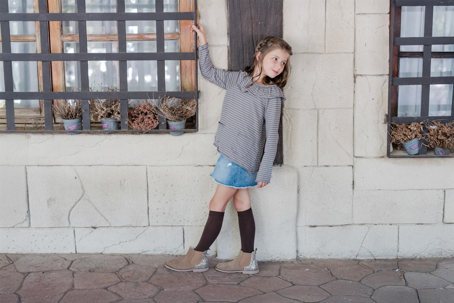 Bottines Chelsea Fille et Femme Glitter