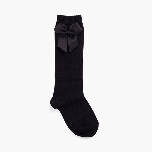 Chaussettes Hautes Condor Coton avec ruban  Noir