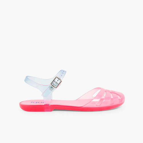 Sandales Plastique pour fille Mara junior Fucsia