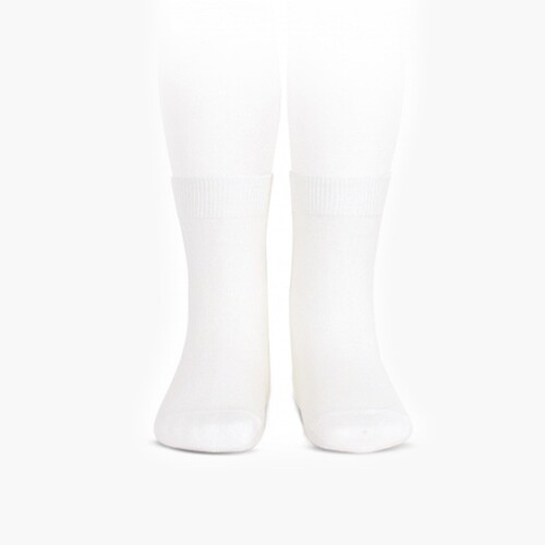 CHAUSSETTES COURTES ENFANT UNIES CONDOR Blanc
