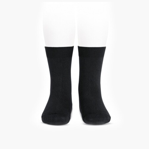CHAUSSETTES COURTES ENFANT UNIES CONDOR Noir