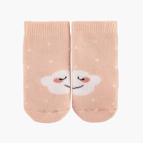 Chaussettes éponge antidérapantes pour la maison Porcelaine