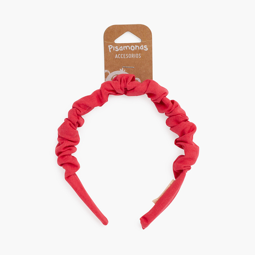 Bandeau chouchou fille Rouge
