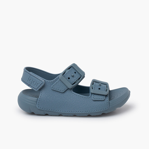 Sandales Double Boucle Semelle Eva Couleurs Fermeture à scratch Océan