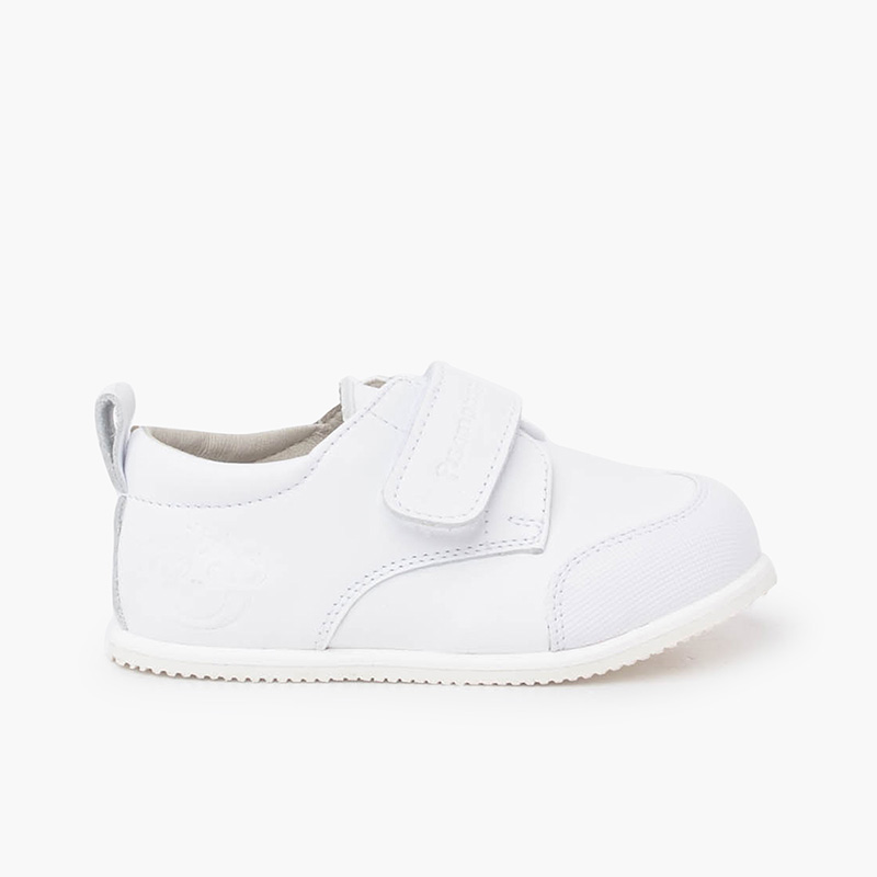 Baskets Semelle flexible Embout renforcé Blanc