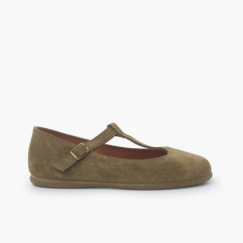 Babies T-Suede Forme Vert