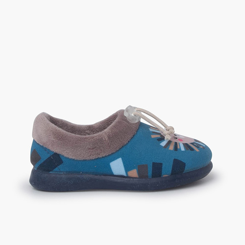 Chaussons réglables Léon Bleu