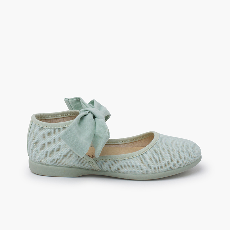 Chaussures babies à lacets à la cheville Aigue-marine