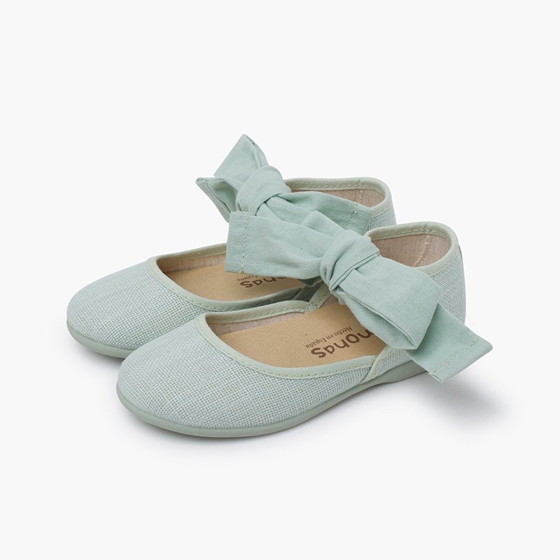 Shoes Ballerines Ã Lacets Cheville Mercedita Escotada Con Lazada