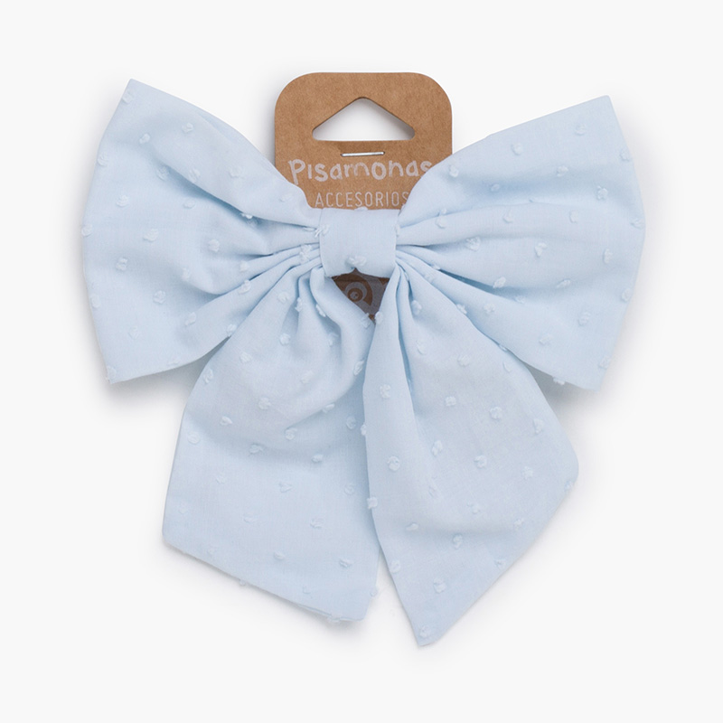 Nœud plumeti bec de canard Bleu ciel