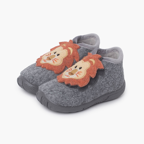 chaussons premiers pas animaux Lion