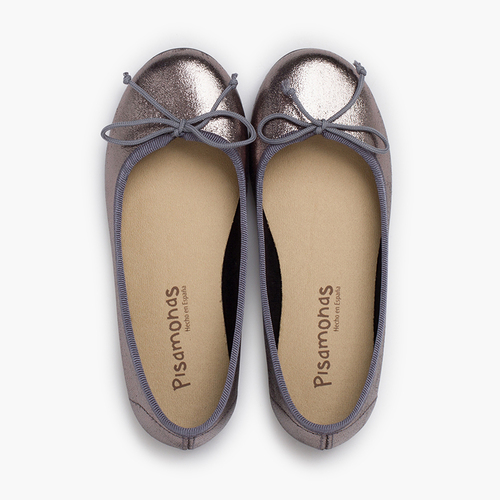 Ballerines brillantes et petit nœud Grafito