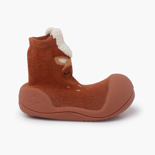 Chaussures bébé bout arrondi Attipas Terrecuite cerf