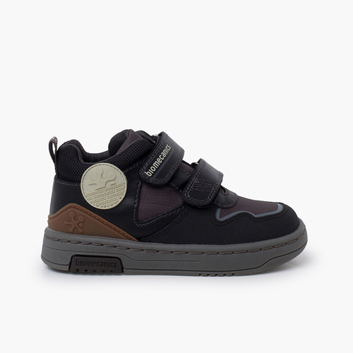 Botte sportive Biomecanics double bande scratch Anthracite