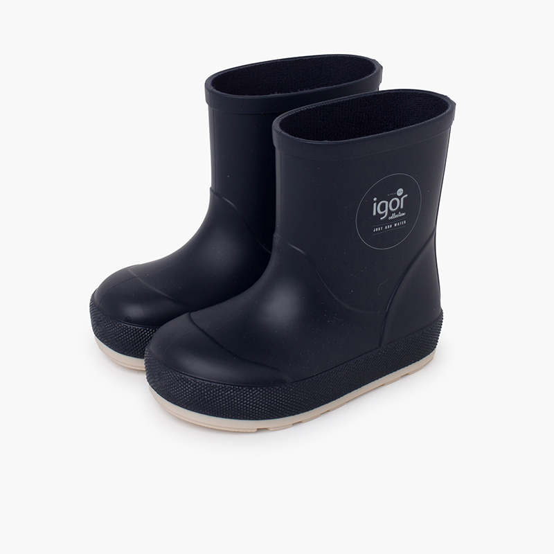 Bottes de pluie barefoot style nautique Pisamonas