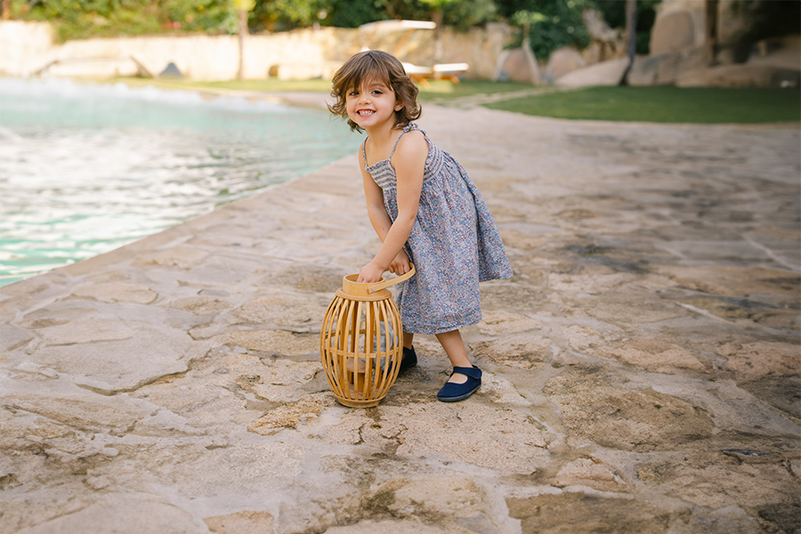 Babies barefoot en toile fermeture large