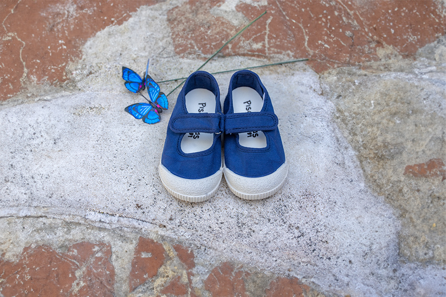 Babies barefoot en toile lavée