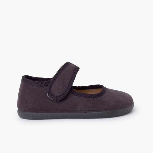 Babies barefoot serratex fermeture scratch Gris