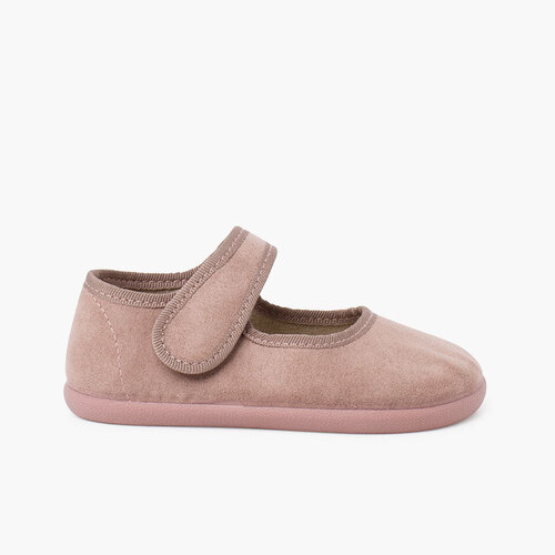 Babies barefoot serratex fermeture scratch Rose