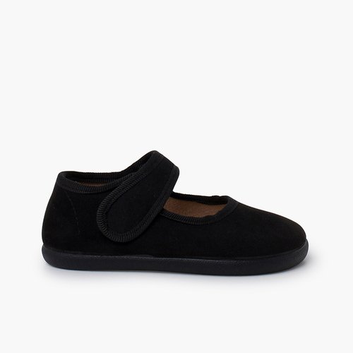 Babies barefoot serratex fermeture scratch Noir