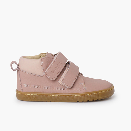 Bottes Blanditos double fermeture scratch Rose