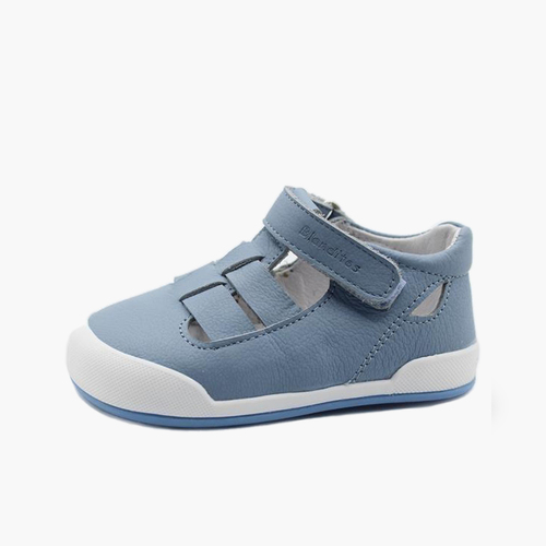Salomés sandales barefoot Blanditos Bleu