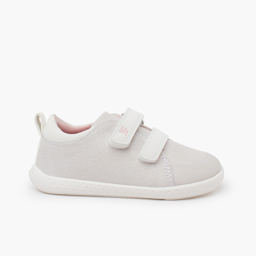 Baskets souples Garvalín brillance Blanc