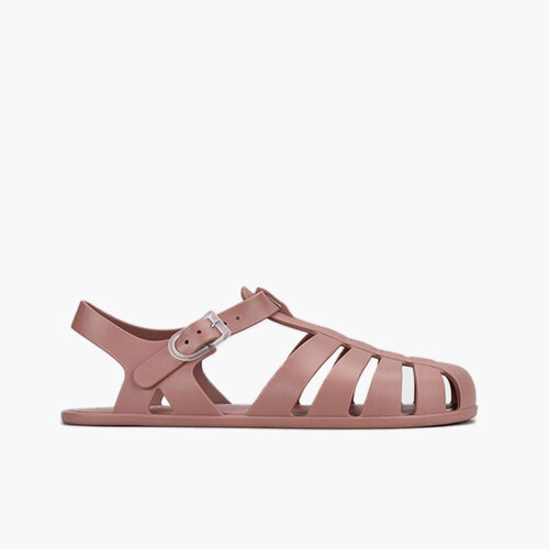 Sandales plastique barefoot enfants et femme Rose