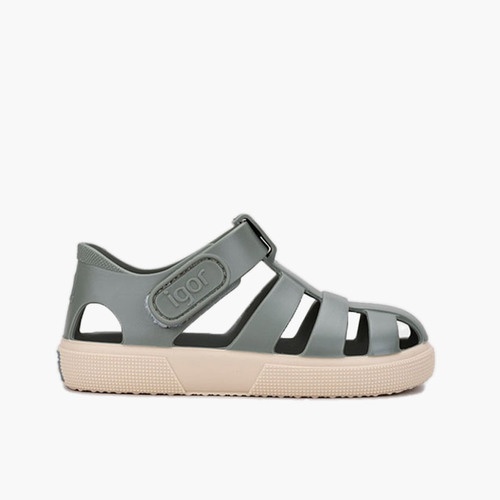 Sandales plastique semelle sportive Vert