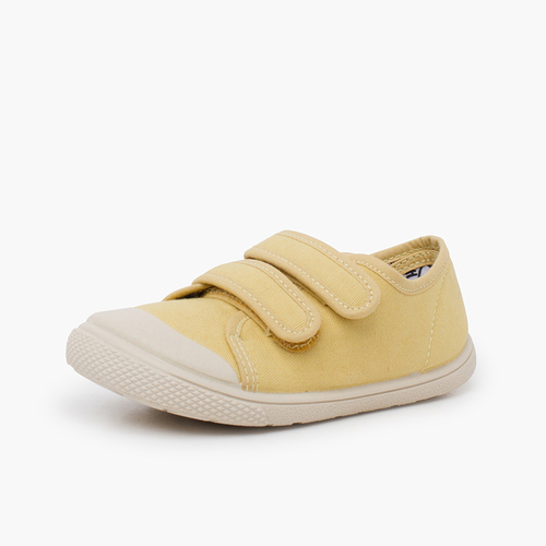 Baskets toile barefoot bout caoutchouc Banane