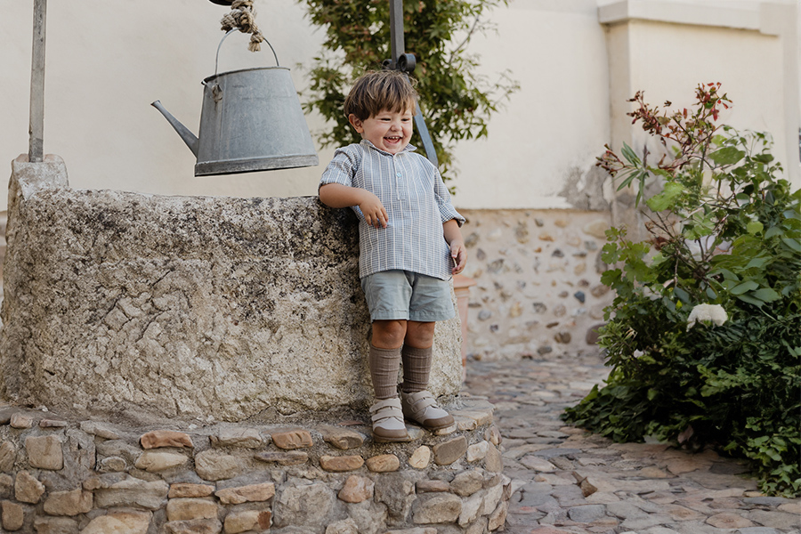 Bottines enfants barefoot cuir bout renforcé