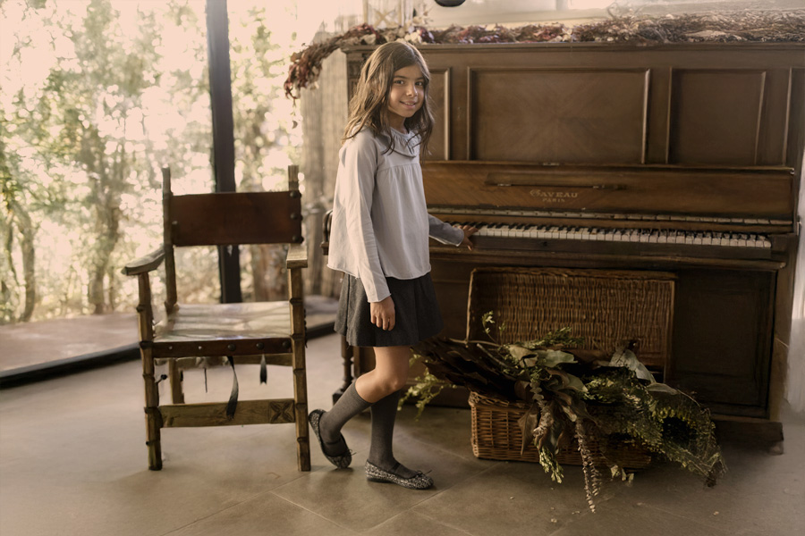 Babies élastique tweed brillance