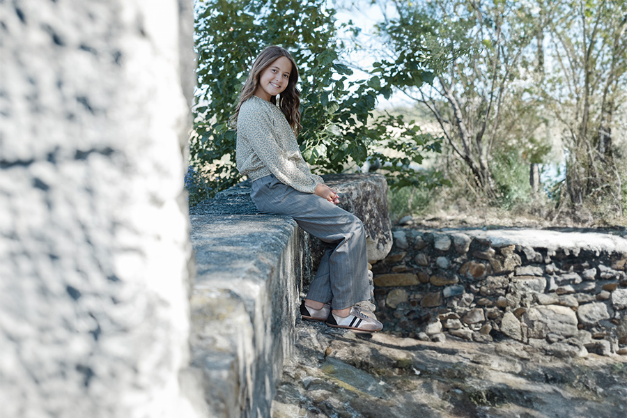 Baskets combinées barefoot brillance et rayures