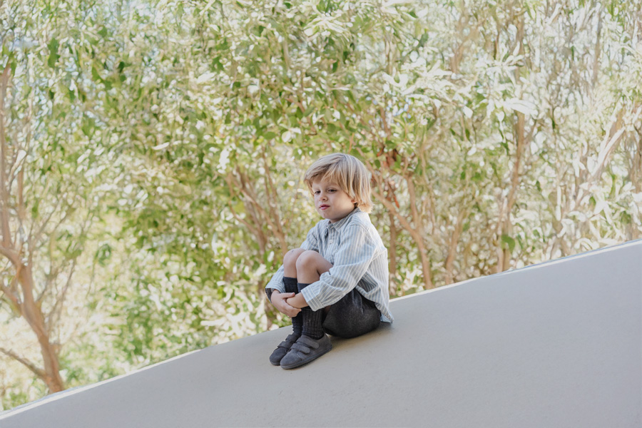 Baskets barefoot suède double scratch