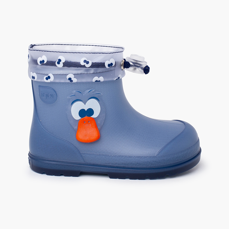 Bottines de pluie barefoot ajustables canard