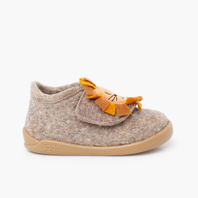 Chaussons barefoot animaux Lion
