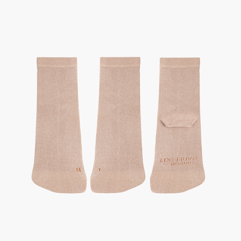 Chaussettes courtes barefoot bambou Amande